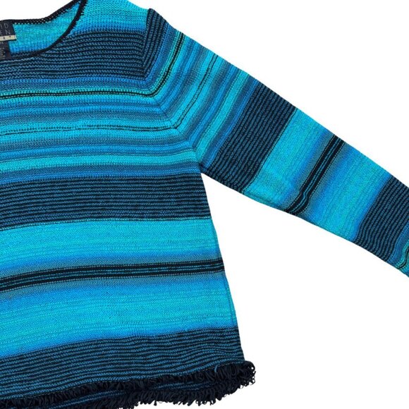 Vintage Sigrid Olsen Sport striped knit sweater - Picture 3 of 6